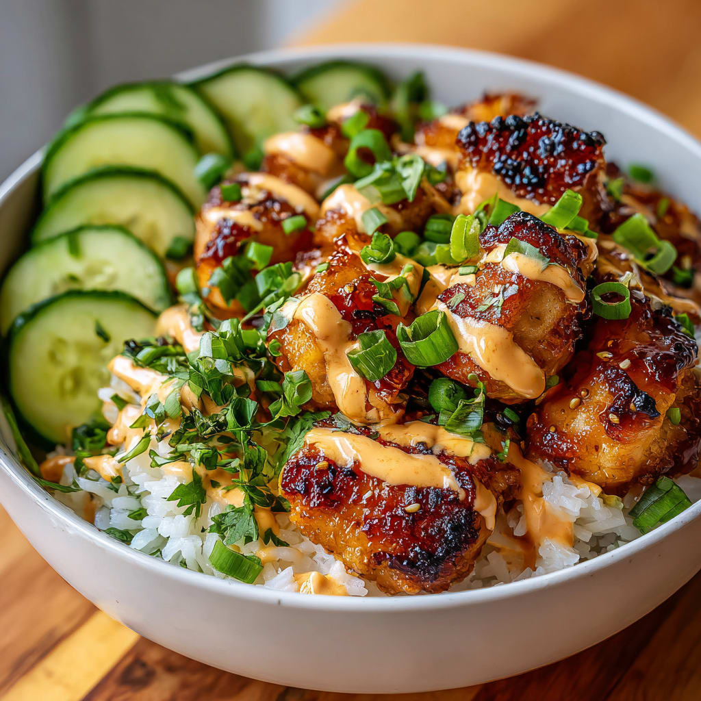 Bang Bang Chicken Bowl