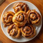 Cinnamon Knots with Coffee Icing