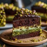 Dubai Chocolate Pistachio Cake