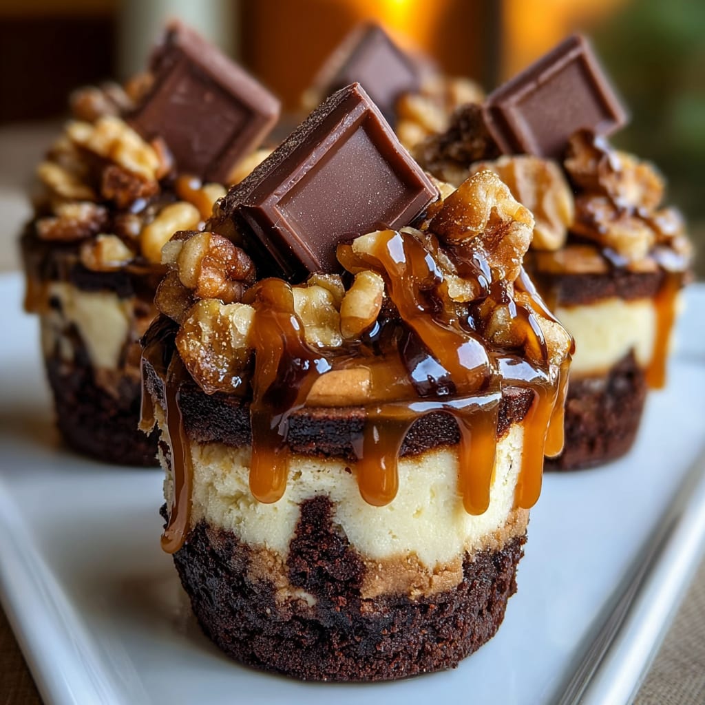Loaded Brownie Cheesecake Cup