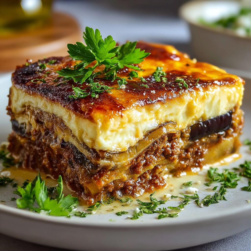 Outrageously Delicious Greek Moussaka