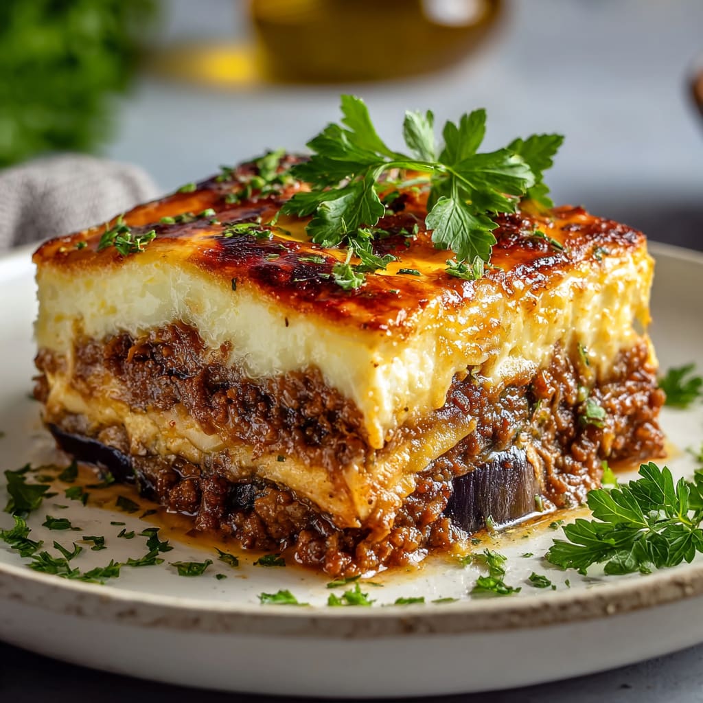 Outrageously Delicious Greek Moussaka