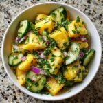 Pineapple Cucumber Salad