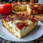Pizza Style Cottage Cheese Bake