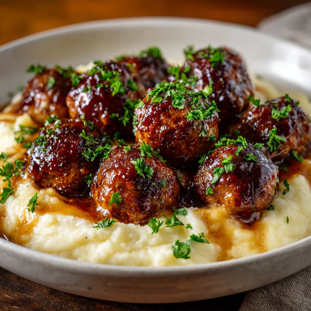 Salisbury Steak Meatballs