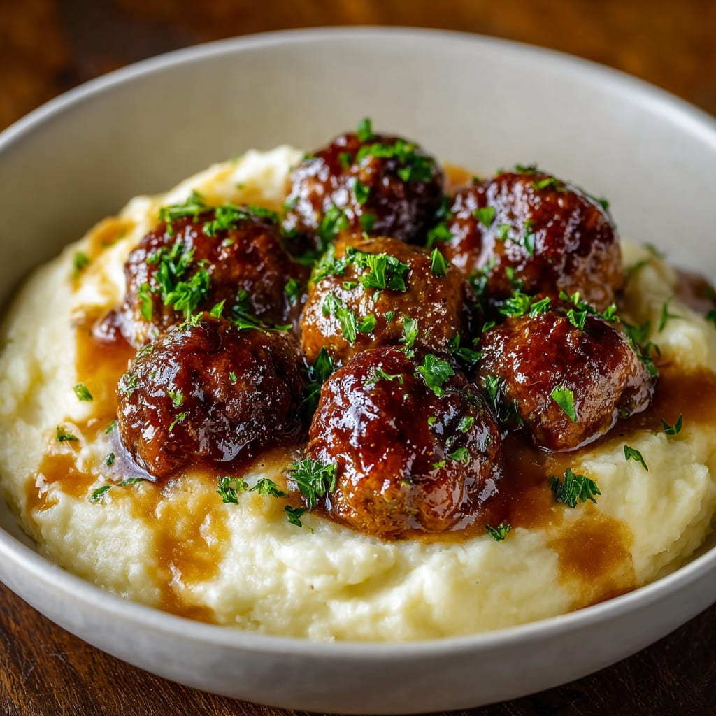 Salisbury Steak Meatballs