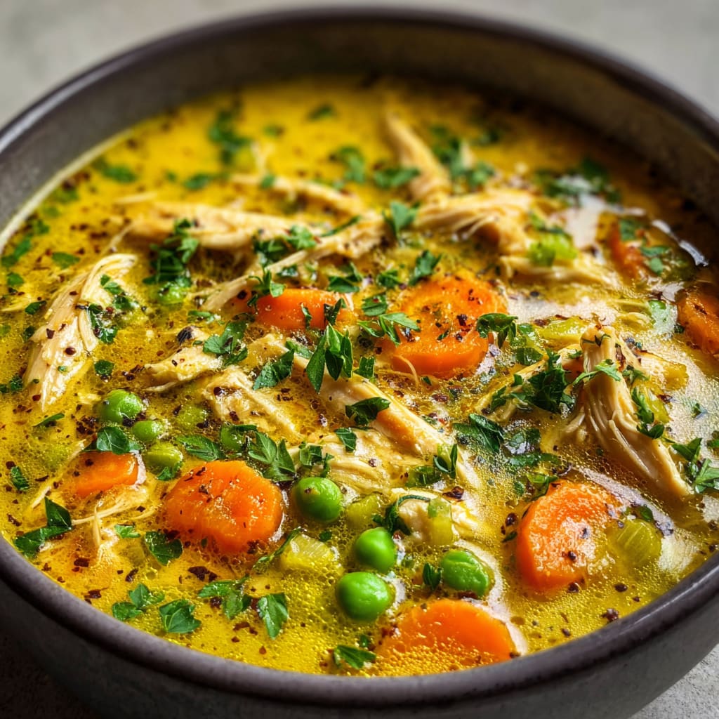 Anti-Inflammatory Creamy Chicken Soup