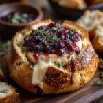 Baked Brie in Bread Bowl