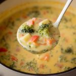 Cheddar Broccoli Potato Soup