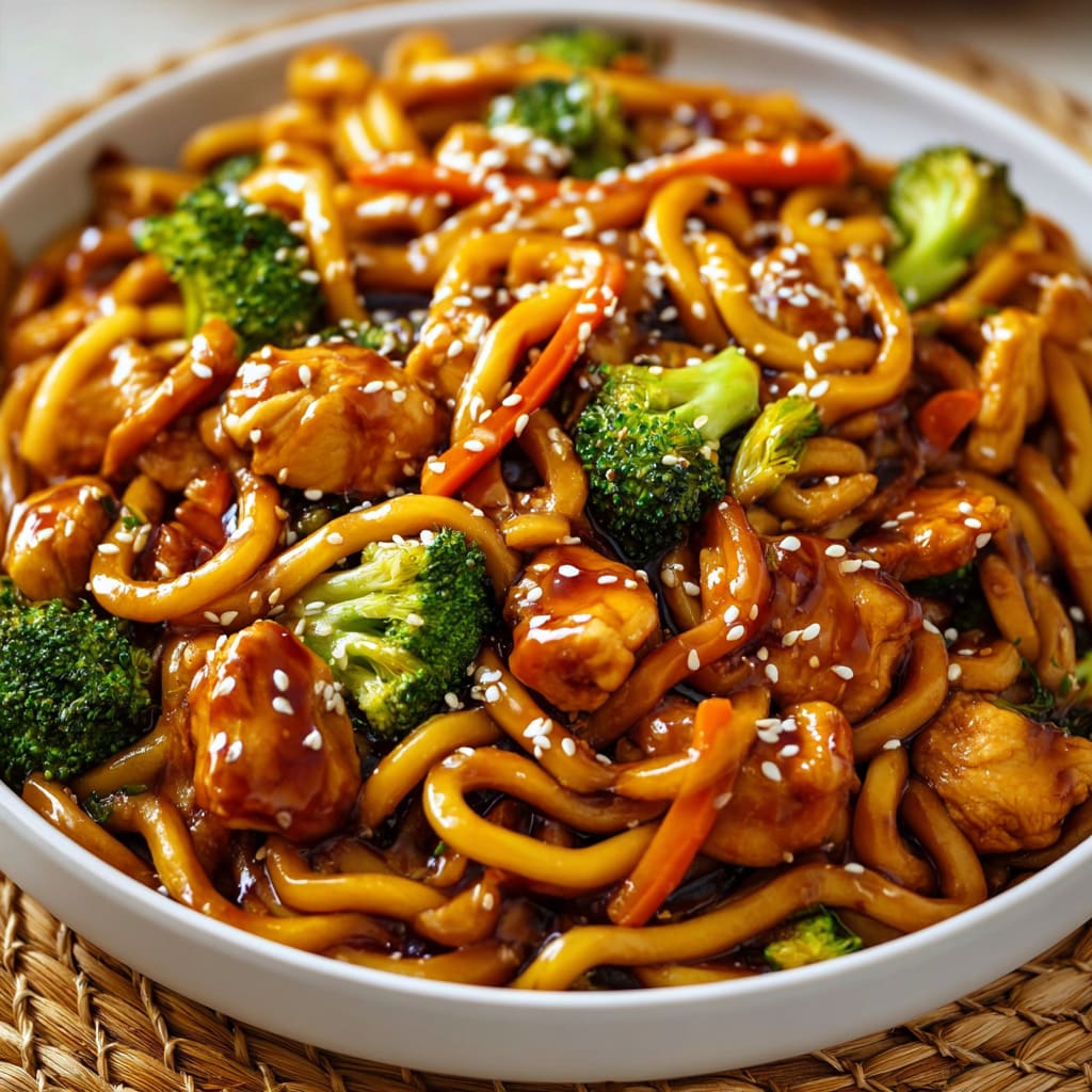 Chicken Teriyaki Noodles