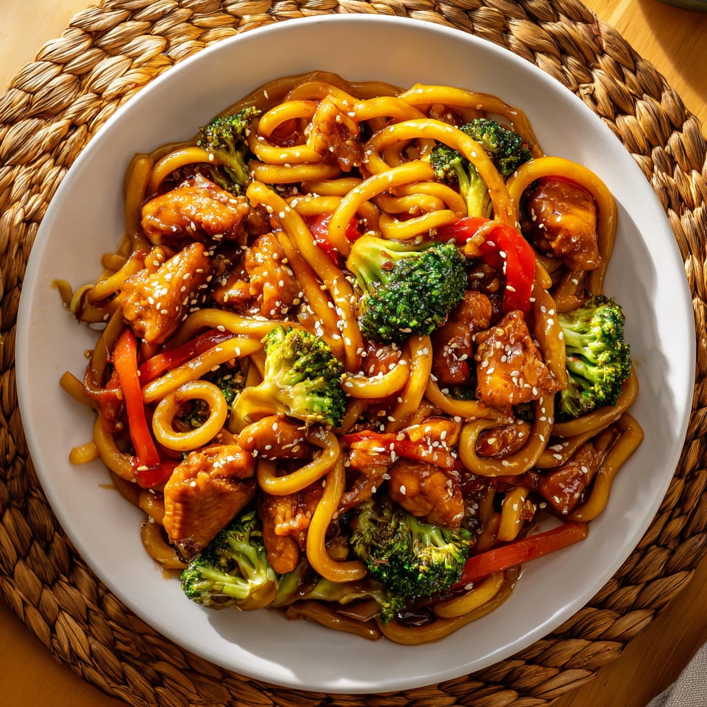 Chicken Teriyaki Noodles