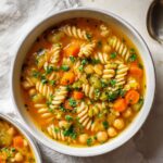 Chickpea Noodle Soup
