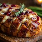Cranberry Brie Sourdough Pull Apart Bread
