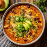 Creamy Chicken Enchilada Soup