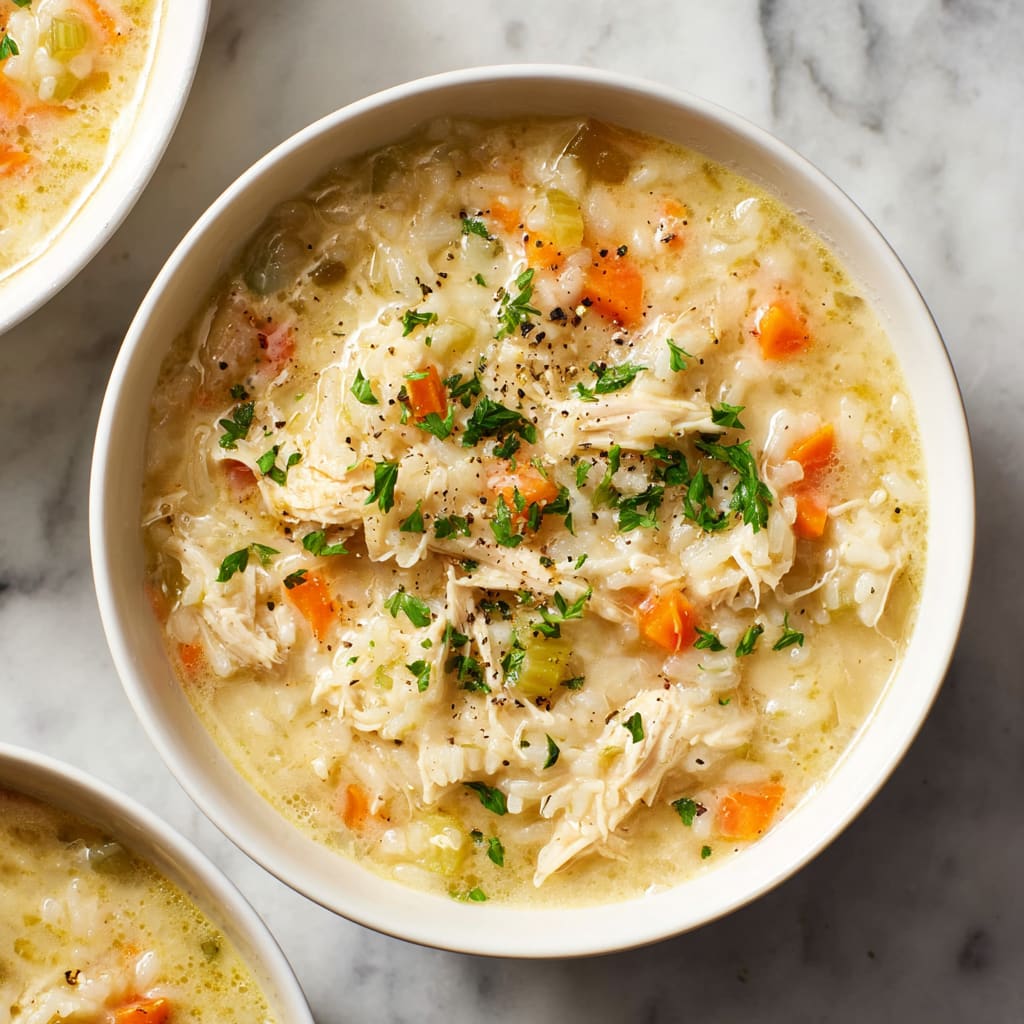 Creamy Chicken and Rice Soup