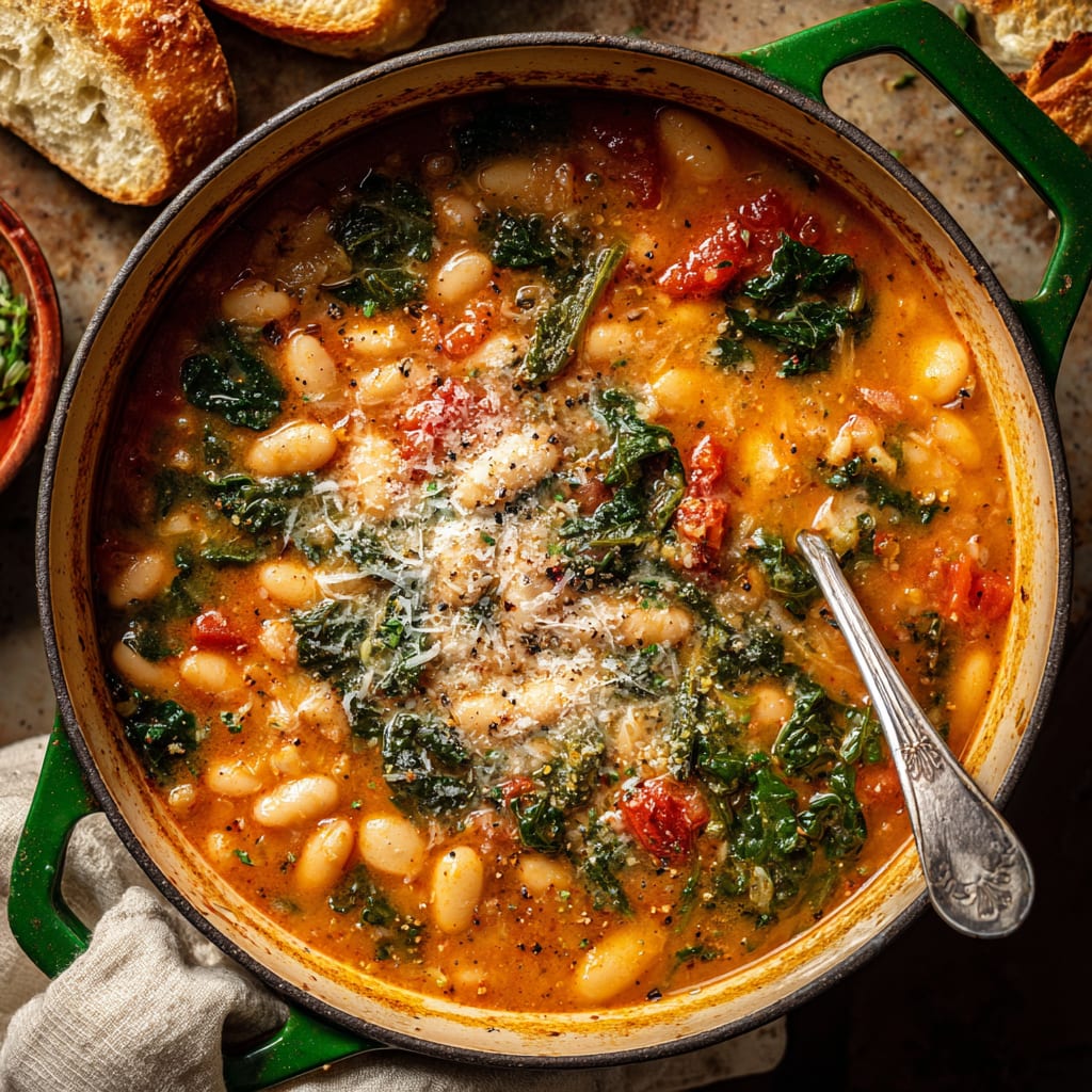 Creamy Parmesan Tuscano Soup
