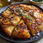 Crispy Balsamic Potato Torte