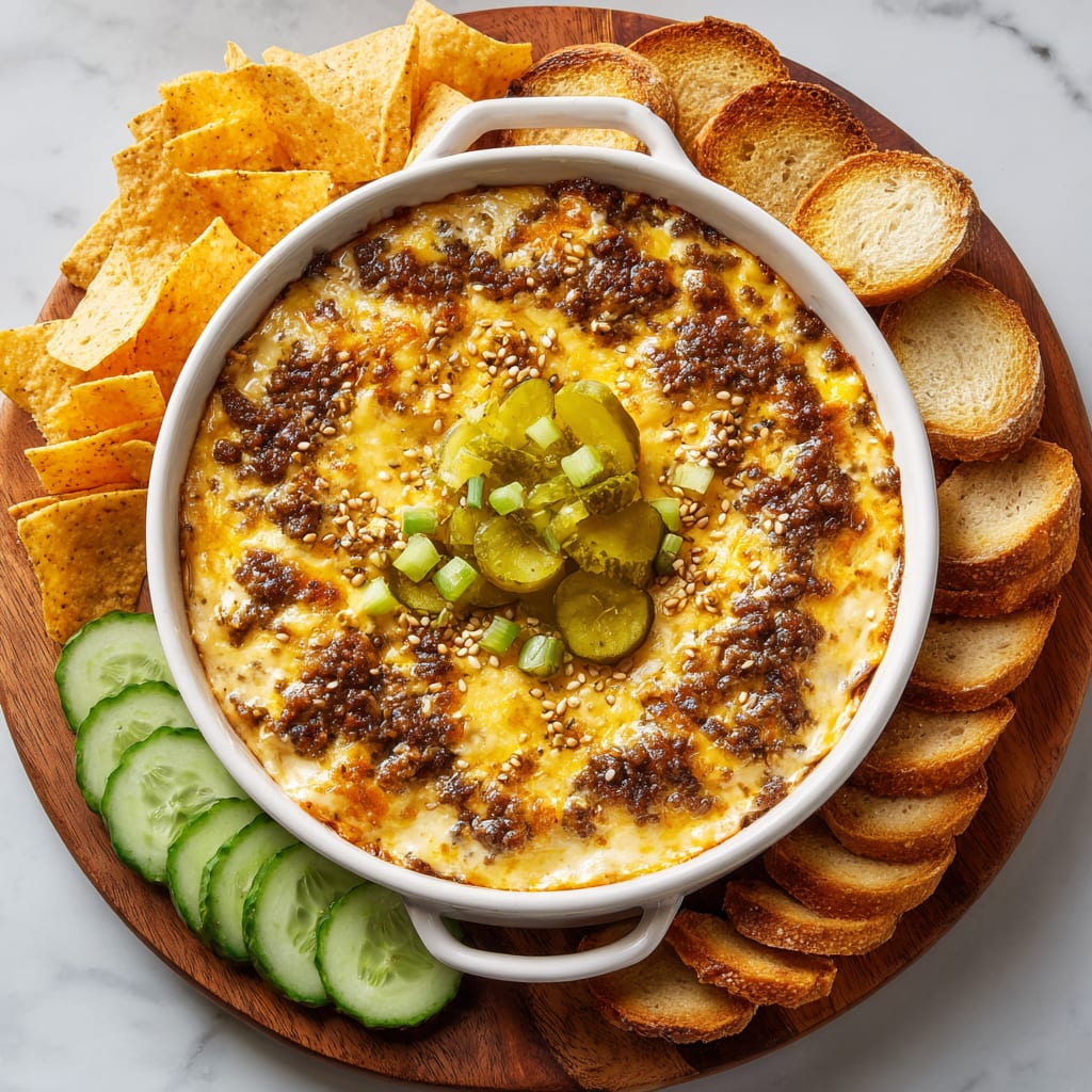 Crockpot Big Mac Dip