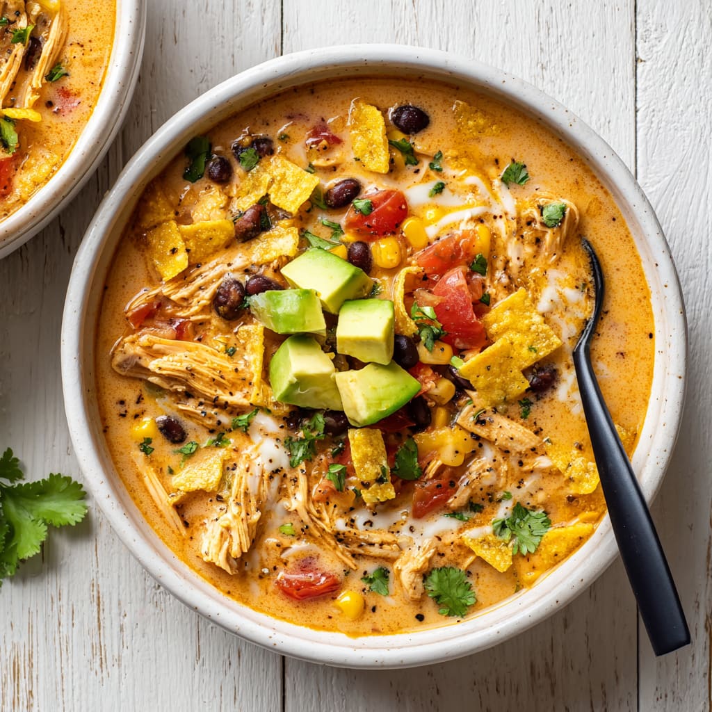 Easy Chicken Taco Soup