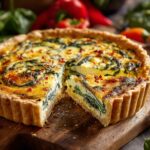 Elegant Ricotta and Spinach Quiche
