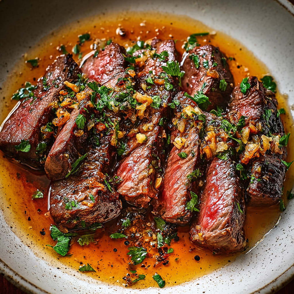 Garlic Butter Brazilian Steak