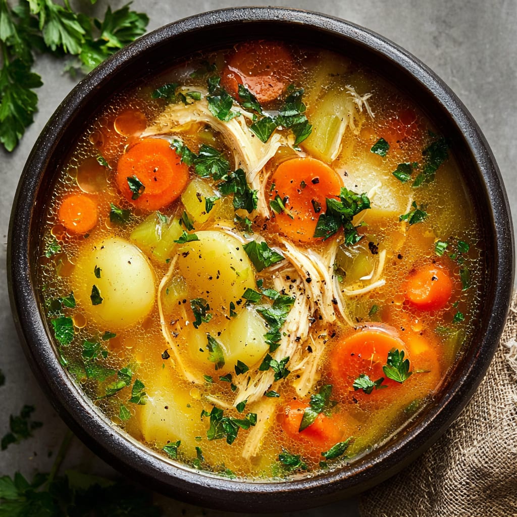 Healing Spanish Chicken Soup