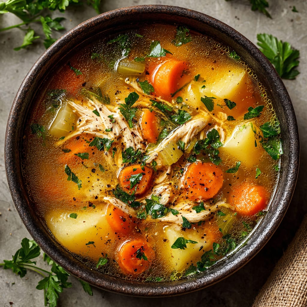 Healing Spanish Chicken Soup