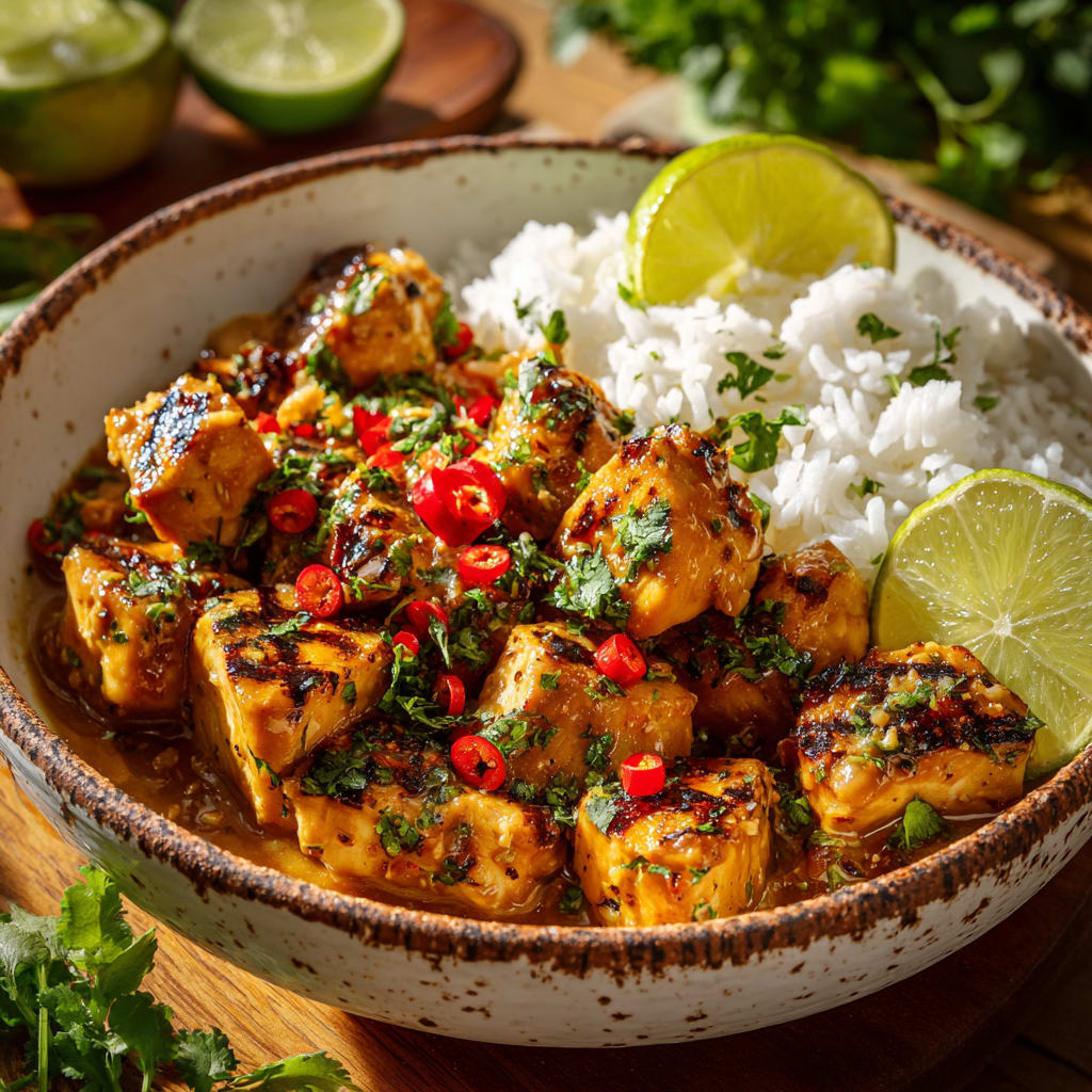 Irresistible Thai Peanut Chicken