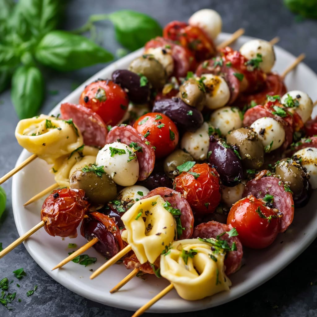 Italian Antipasto Skewers