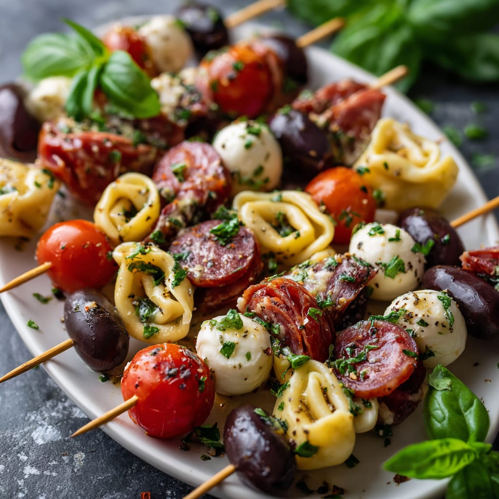 Italian Antipasto Skewers