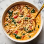 Italian Sausage Orzo Soup