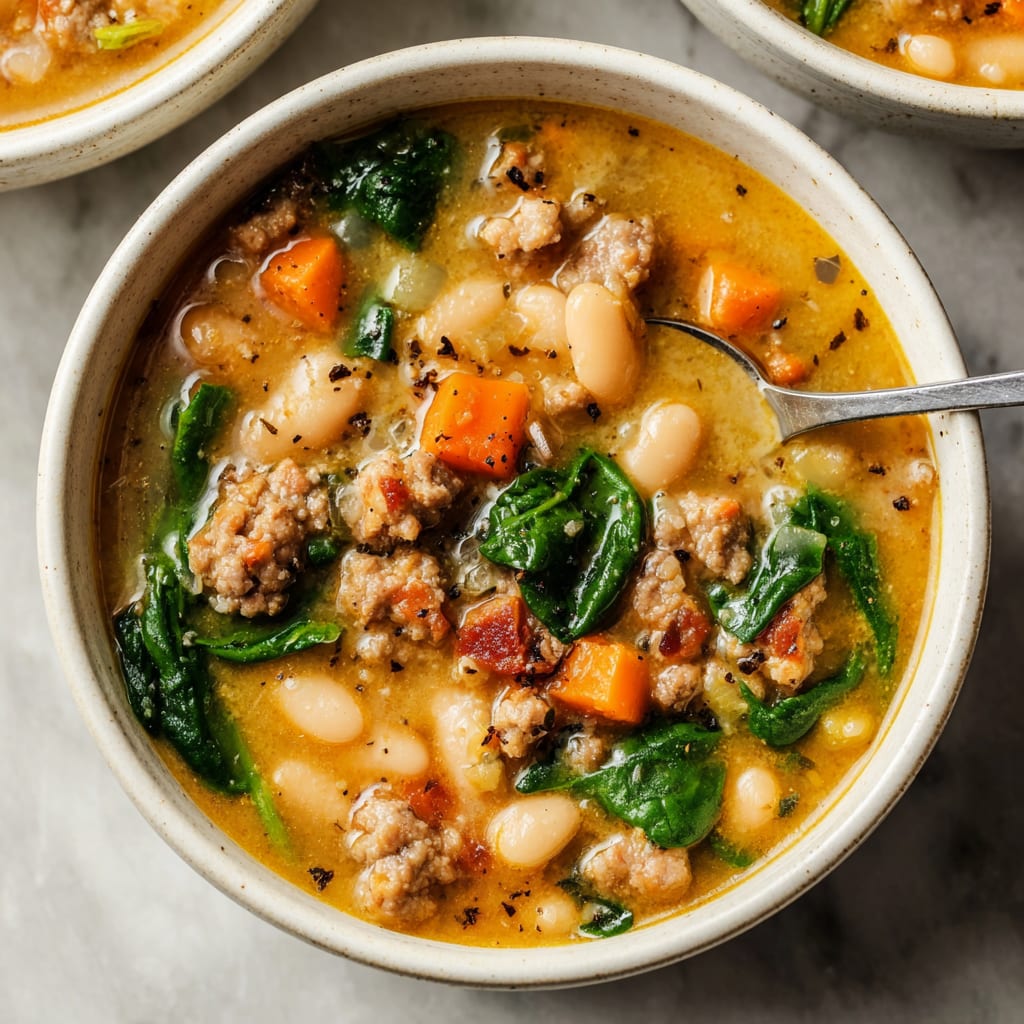 Italian Sausage White Bean Soup