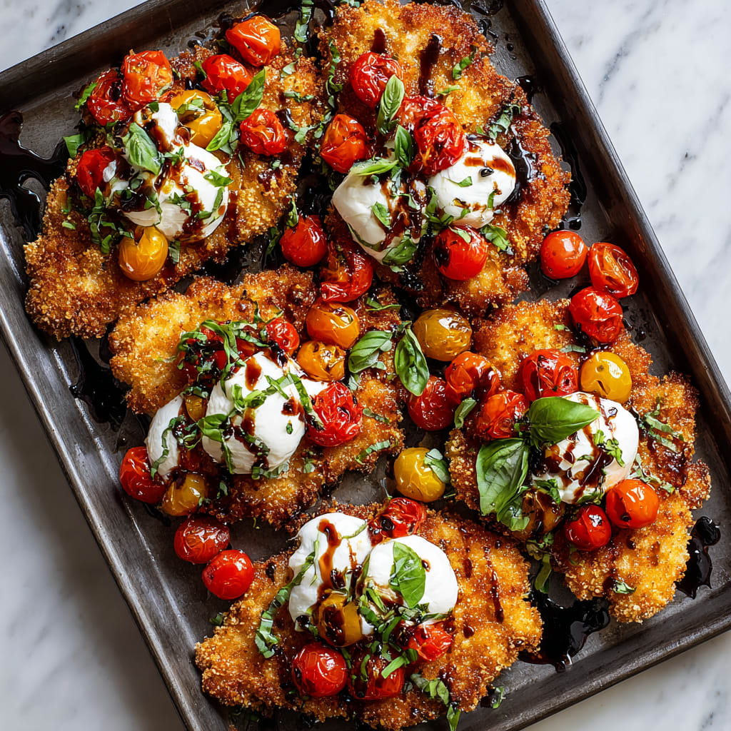 Italian basil chicken cutlets