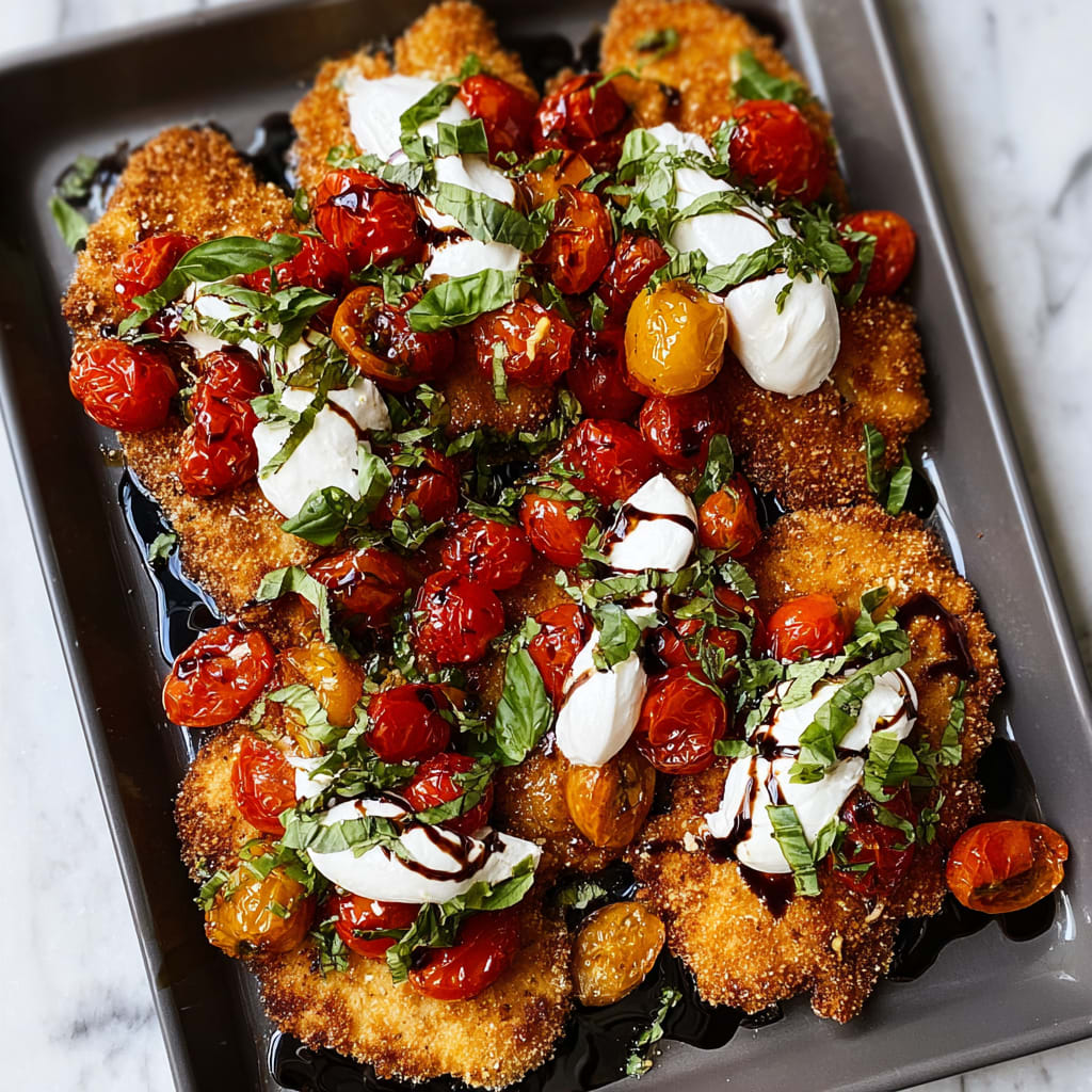 Italian basil chicken cutlets