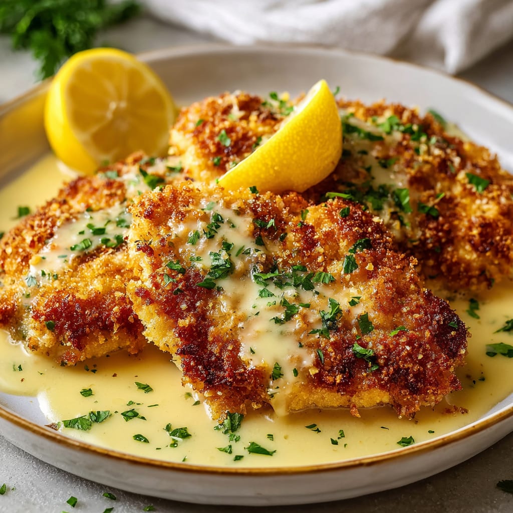 Lemon Pecorino Crusted Chicken