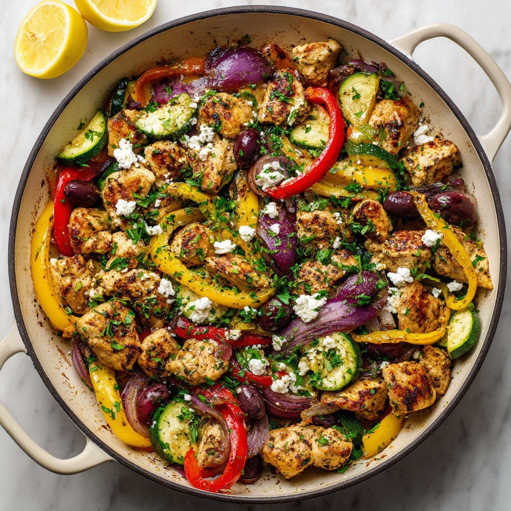 Mediterranean Chicken Stir Fry Recipe
