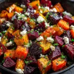 Roasted Beets and Sweet Potatoes