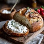 Rustic Bread with Whipped Ricotta