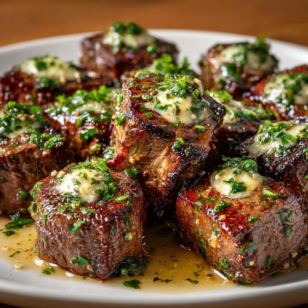 Tender Steak Bites in Garlic Butter