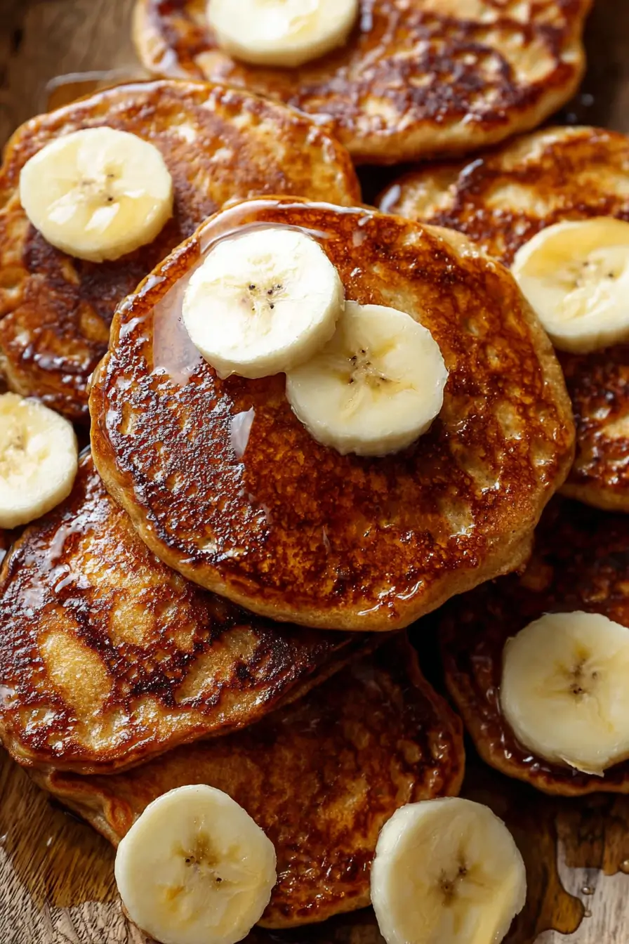healthy banana pancakes