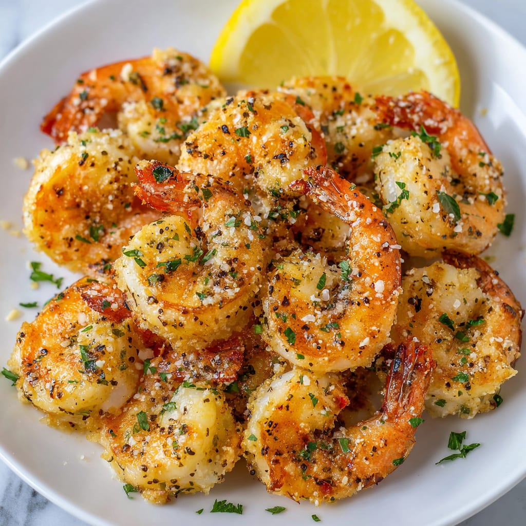 Air Fryer Garlic Parmesan Shrimp