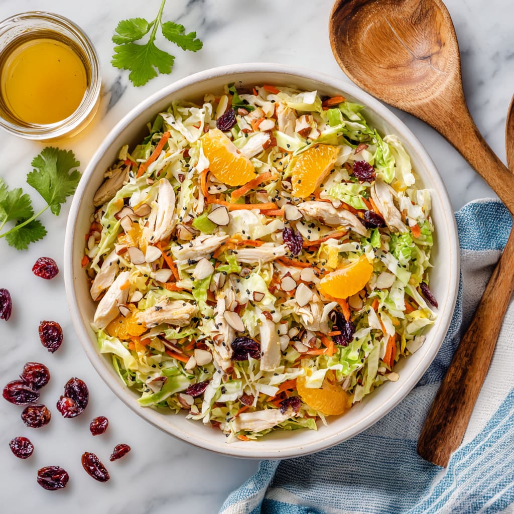 Asian Chicken Cranberry Saladv