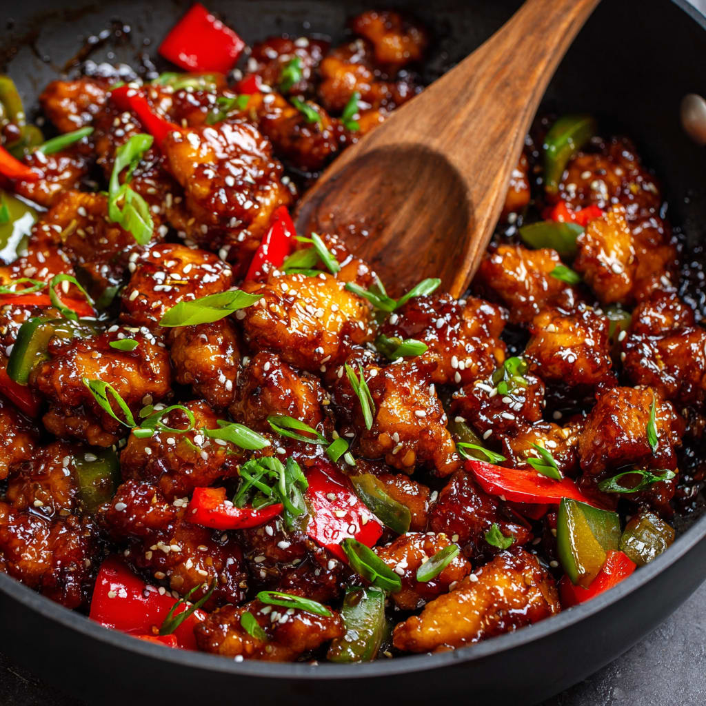 Asian-Style Crispy Garlic Chicken