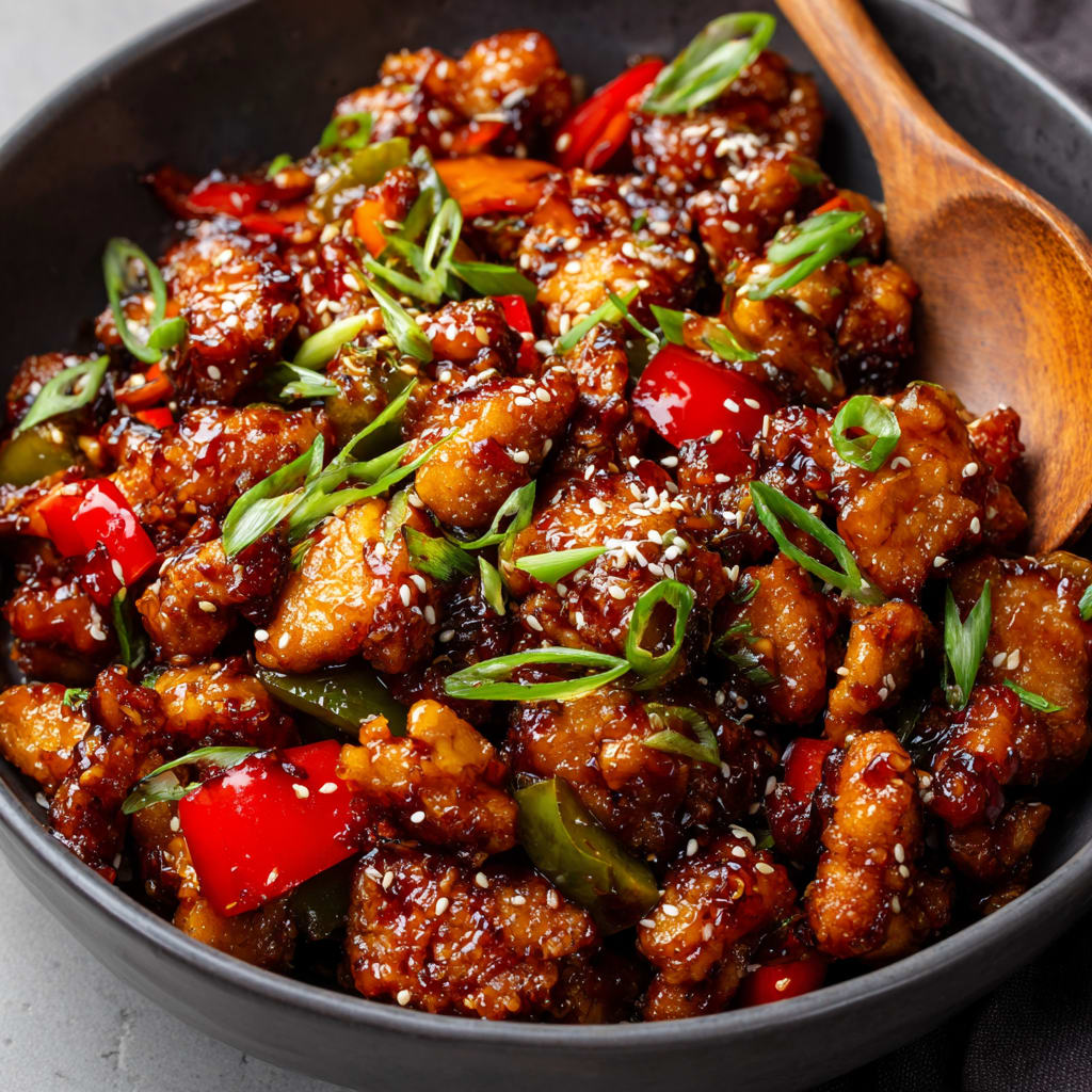 Asian-Style Crispy Garlic Chicken