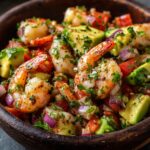 Avocado Salsa Shrimp Salad