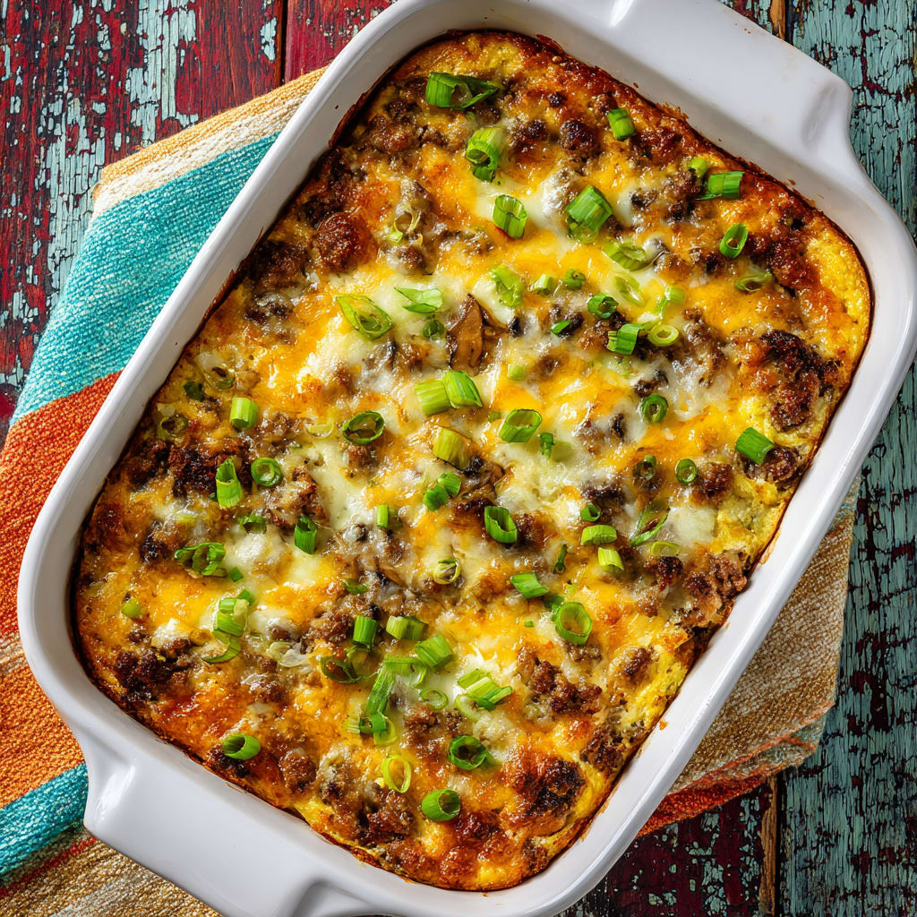Break Casserole with Italian Sausage