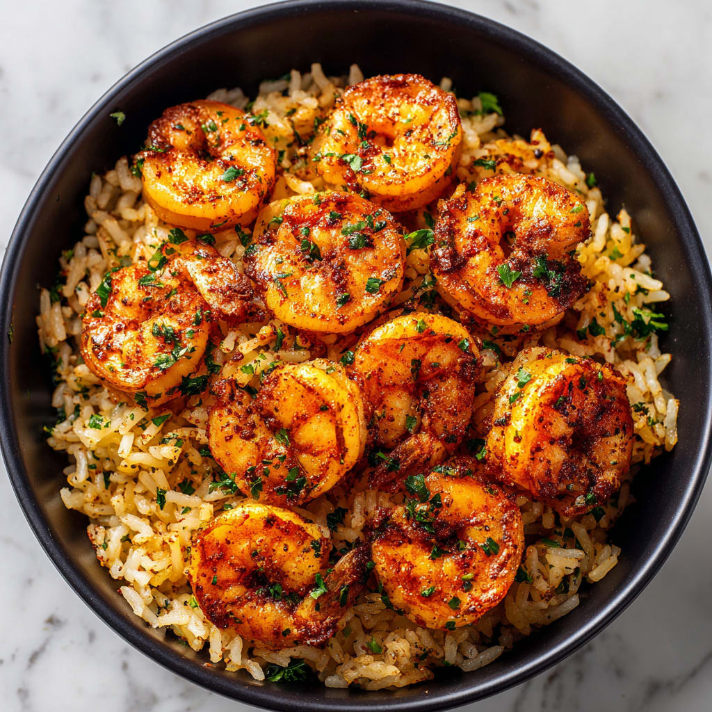 Cajun Shrimp and Rice Skillet