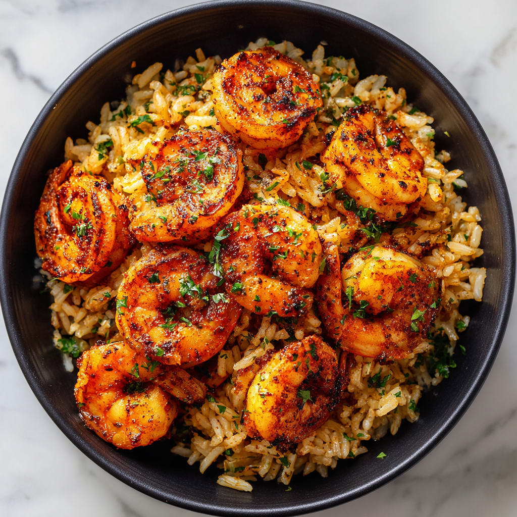 Cajun Shrimp and Rice Skillet
