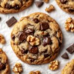 Chewy Chocolate Chip Cookies with Walnuts