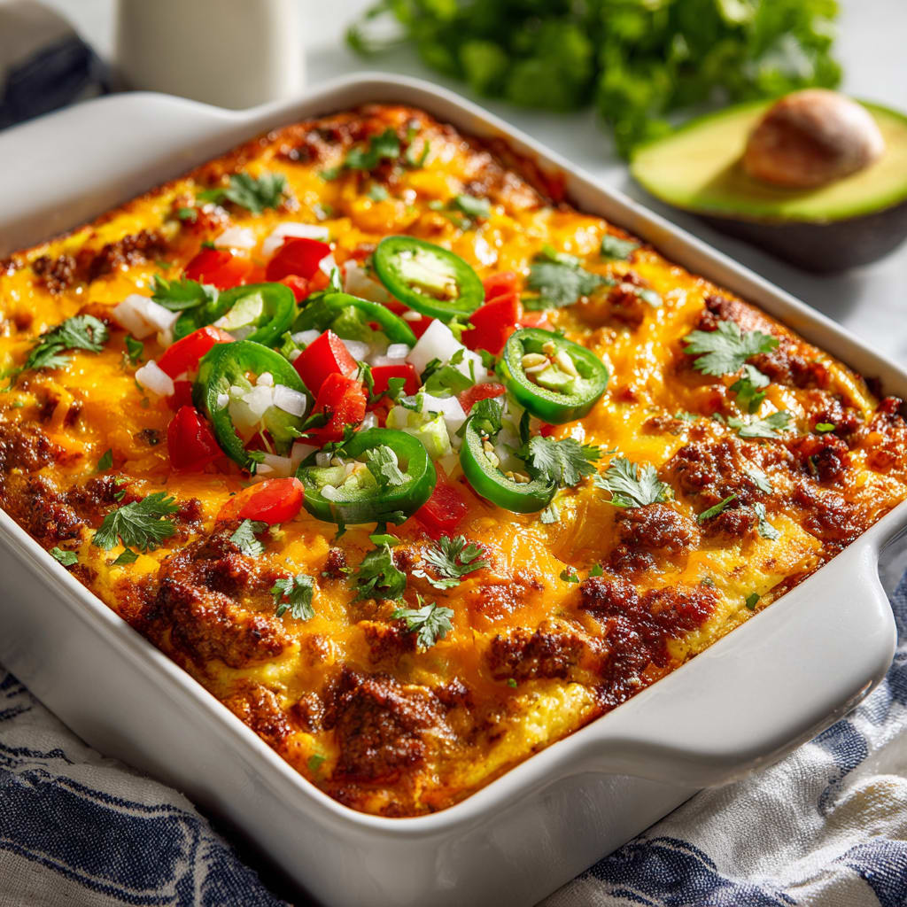 Chorizo Break Casserole